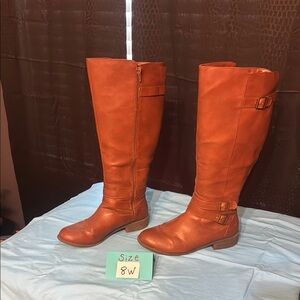 Women's Tan Knee-High Boots